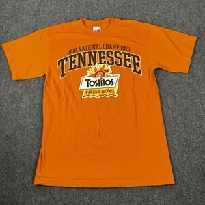Vintage 90s Tennessee Volunteers T Shirt 1998 National Champions Fiesta Bowl M
